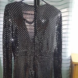 Evening/party wrap dress